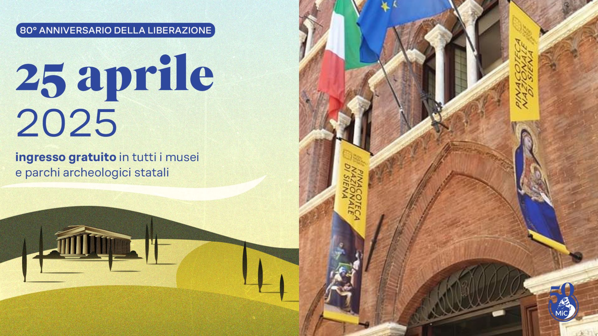 25 Aprile 2025 : Pinacoteca Nazionale di Siena